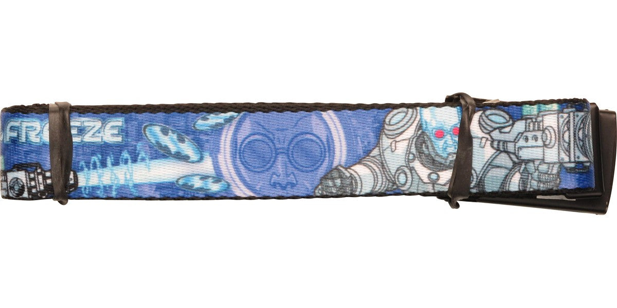 Mr Freeze Frozen Blast Mesh Belt