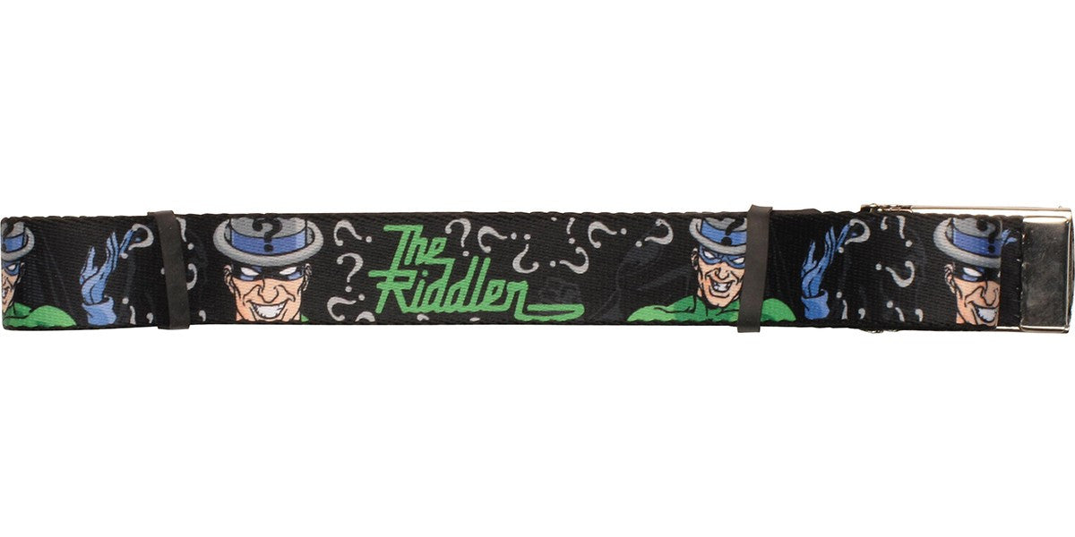 Riddler Question Marks Mesh Belt