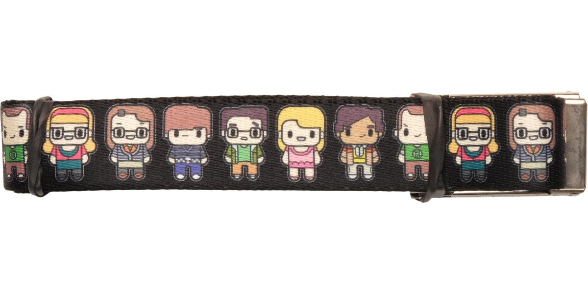 Big Bang Theory Toon Cast Mesh Belt