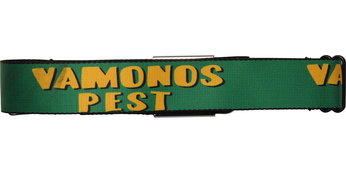 Breaking Bad Vamonos Pest Name Green Seatbelt Mesh Belt