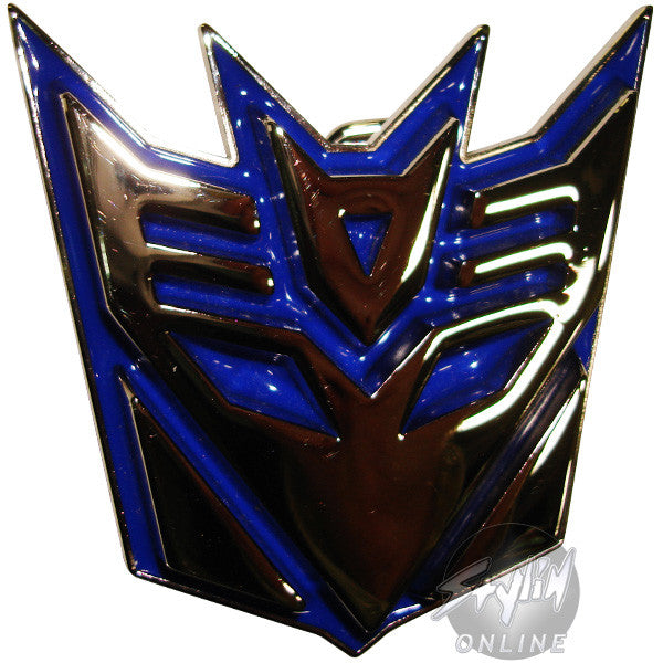 Transformers Decepticon Silver Buckle