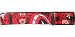 Captain America Poses Red Mesh Belt