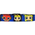 DC Comics Toon Faces Seatbelt Mesh Belt