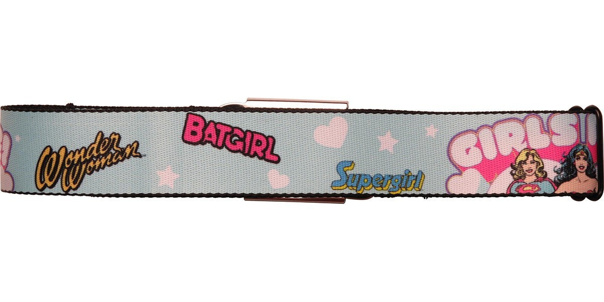 DC Comics Women Girl Power Seatbelt Belt