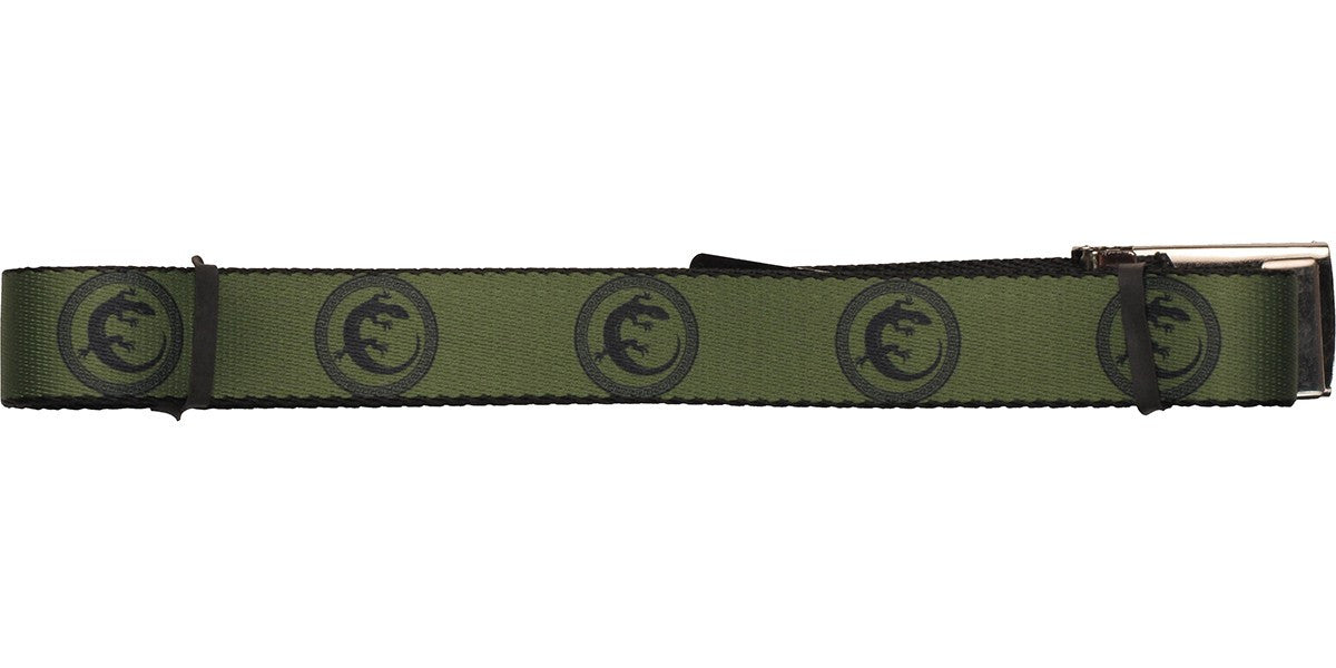 Ender's Game Salamander Army Logo Green Mesh Belt