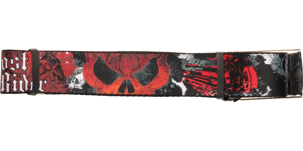 Ghost Rider Blt Ghost Rider Name Buckle Action Mesh Belt – Stylin Online