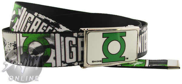 Green Lantern Comic Mesh Belt