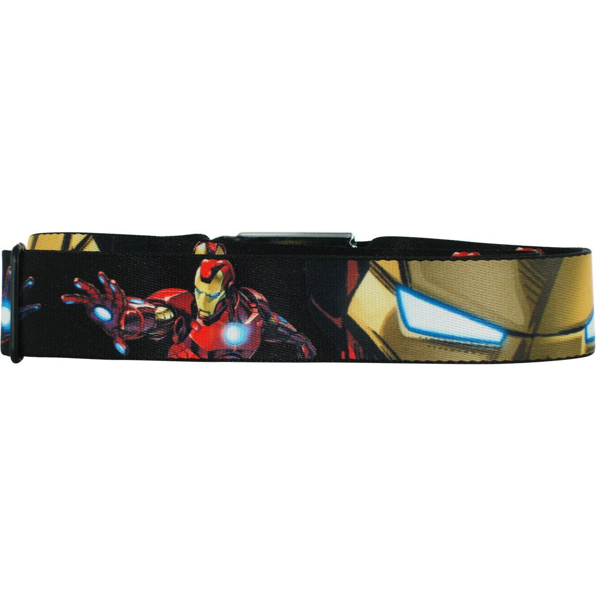 Iron Man Poses Seatbelt Mesh Belt