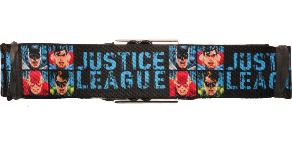 Justice League Name Blocks Seatbelt Belt