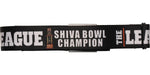 League Shiva Bowl Champion Seatbelt Belt