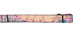 Looney Tunes Porky Pig Name Pink Mesh Belt