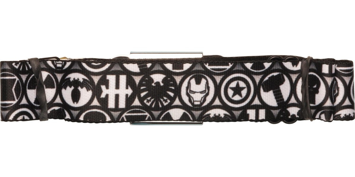 Marvel BW Logo Wrap Seatbelt Belt