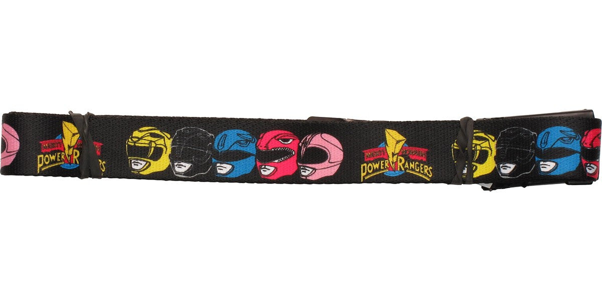 Power Rangers Grouped Helmets Mesh Belt