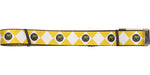 Power Rangers Yellow Uniform Chrome Mesh Belt