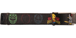 Power Rangers Megazord Helmets Mesh Belt