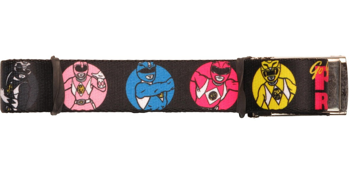 Power Rangers Go Go Team Circles Mesh Belt