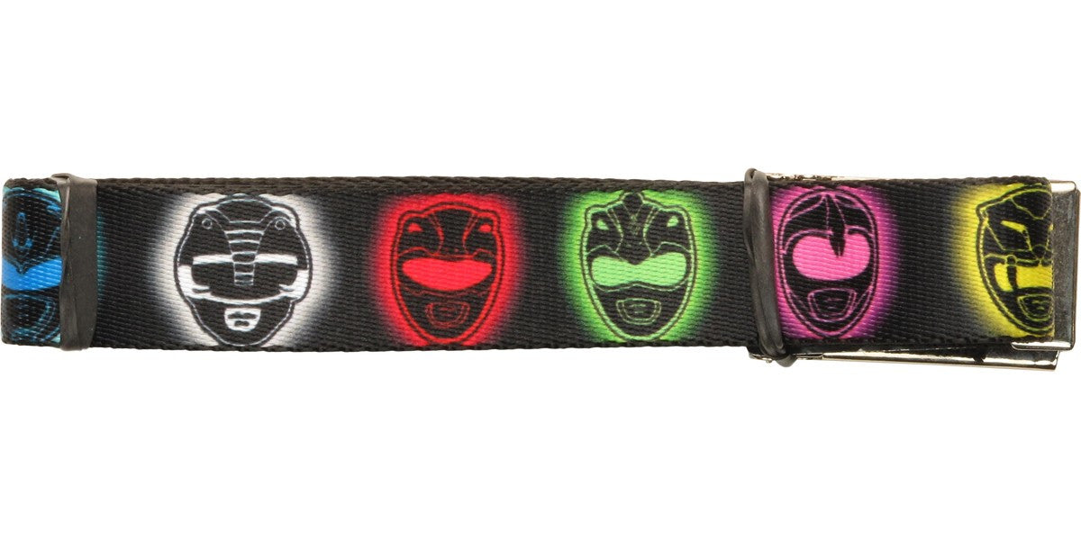Power Rangers Glow Helmets Mesh Belt