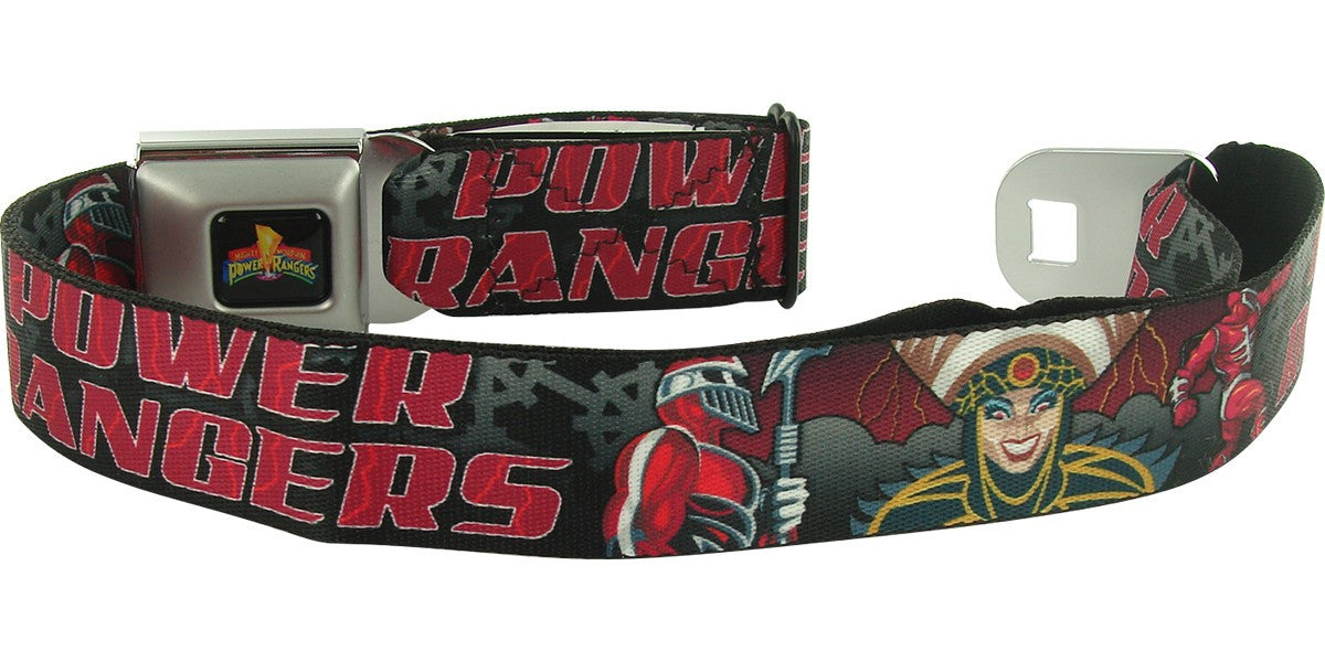 Power Rangers Zedd Rita Seatbelt Mesh Belt