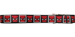 Spiderman Mask Squares Mesh Belt