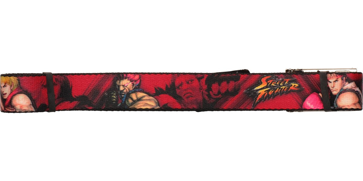Street Fighter Ken Ryu and Akuma Mesh Belt