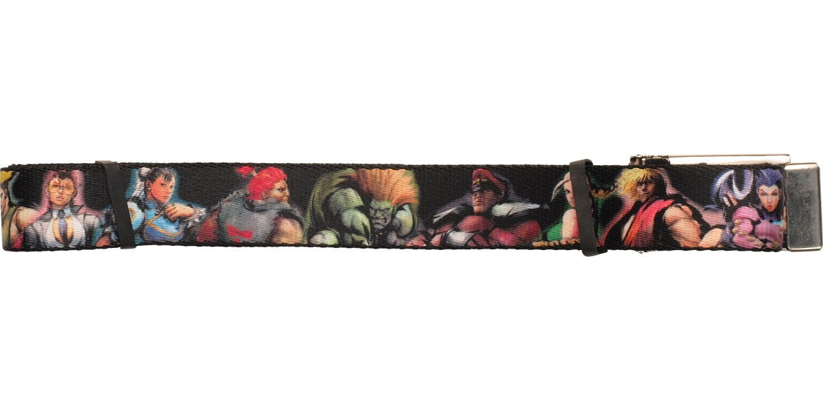 Street Fighter Series Characters Mesh Belt