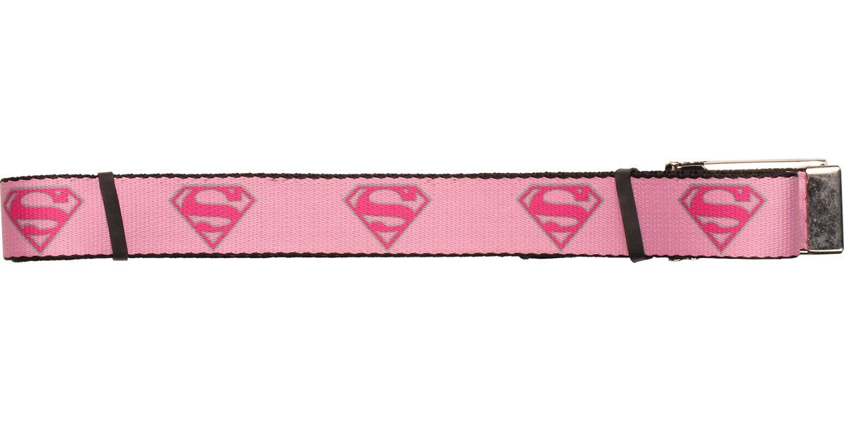 Supergirl Logos Mesh Belt