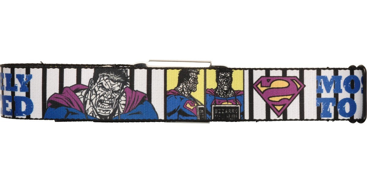 Superman Bizarro Most Likely Seatbelt Belt
