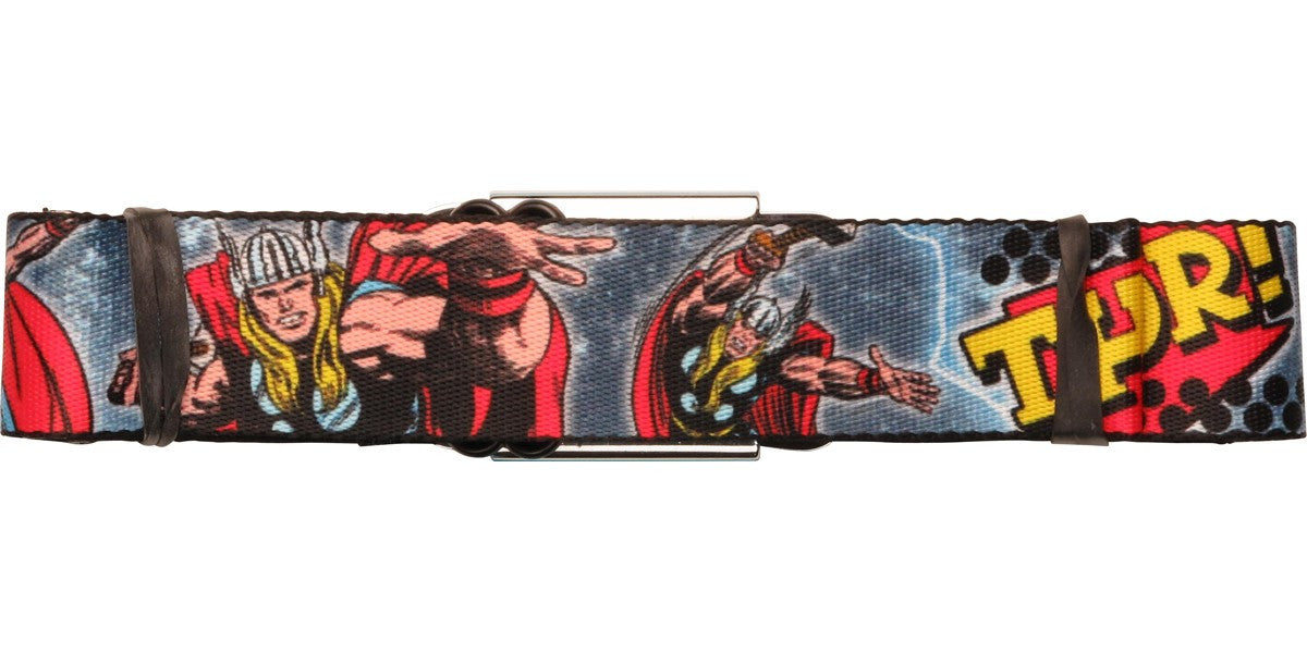 Thor Poses Name Seatbelt Belt