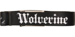 X Men Wolverine Name BW Mesh Belt