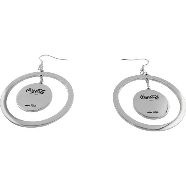 Coca-Cola Cap Earrings