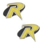 Justice League Logos 4 Pair Earrings Set