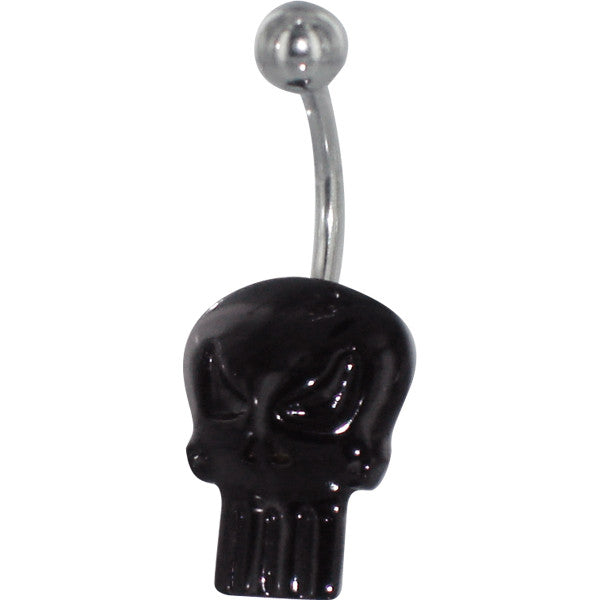 Punisher Belly Ring