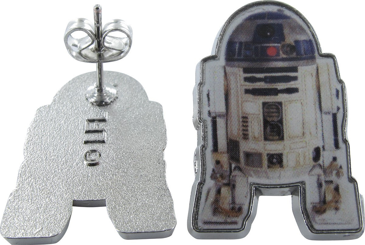 Star Wars R2-D2 Droid Stud Earrings
