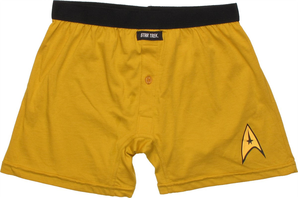 Star Trek Uniform Boxer Briefs Set