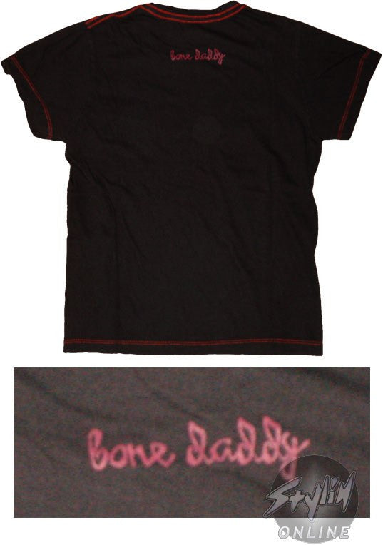 Nightmare Before Christmas Black Jack Baby Tee