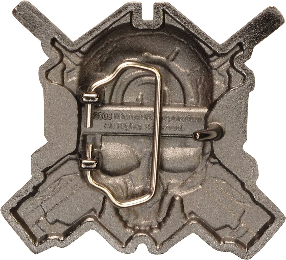 Halo Mythic Map Pack Skull Logo Metal Buckle