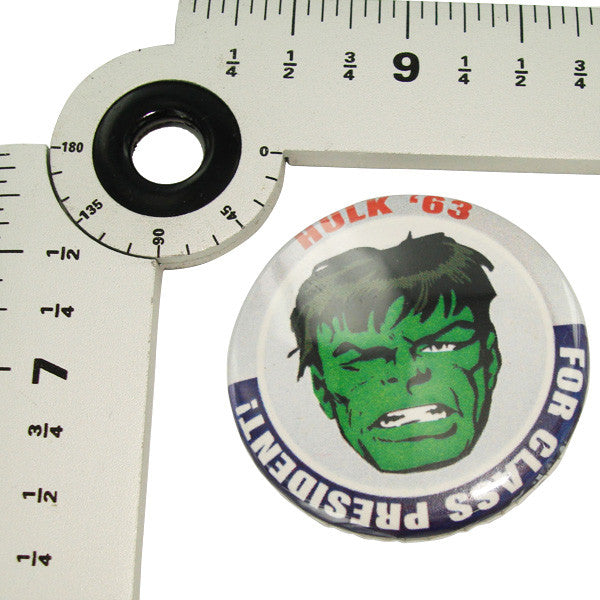 Incredible Hulk President Button