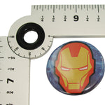 Iron Man Mask Button