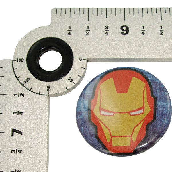 Iron Man Mask Button