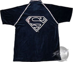 Superman Logo Velour Shirt