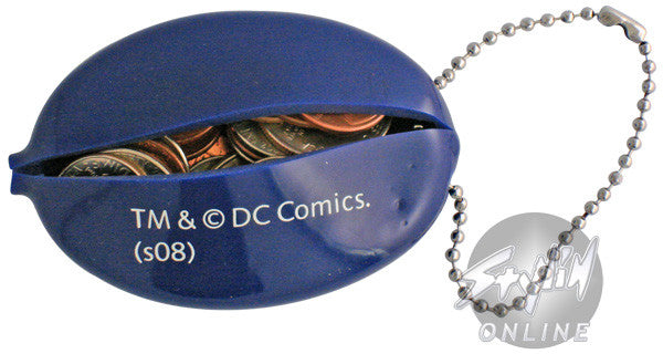 Superman Logo Rubber Coin Purse