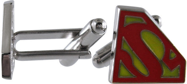 Superman Shield Logo Cufflinks