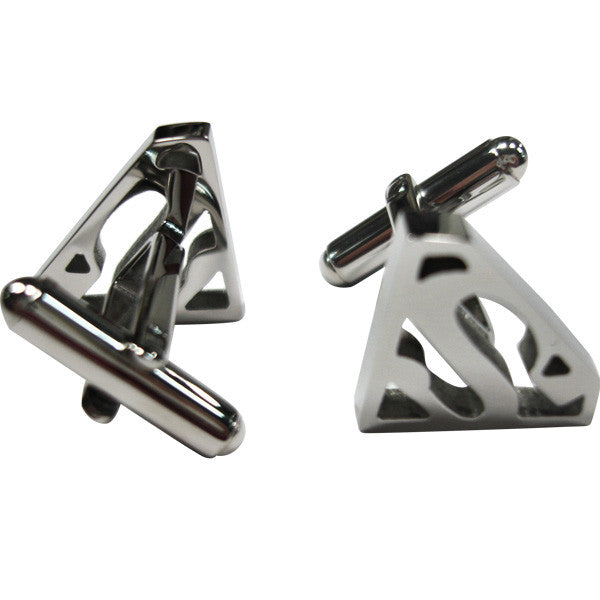 Superman Cut Out Logo Cufflinks