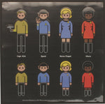 Star Trek Family Car Decal Set