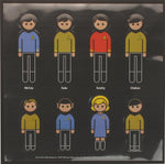 Star Trek Family Car Decal Set