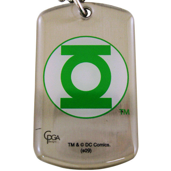 Green Lantern Logo Dog Tag