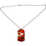 Superman Fist Cape Dog Tag
