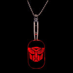 Transformers Autobot LED Light Up Dog Tag