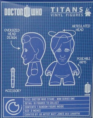 Doctor Who Random Mini Titans Vinyl Figurine