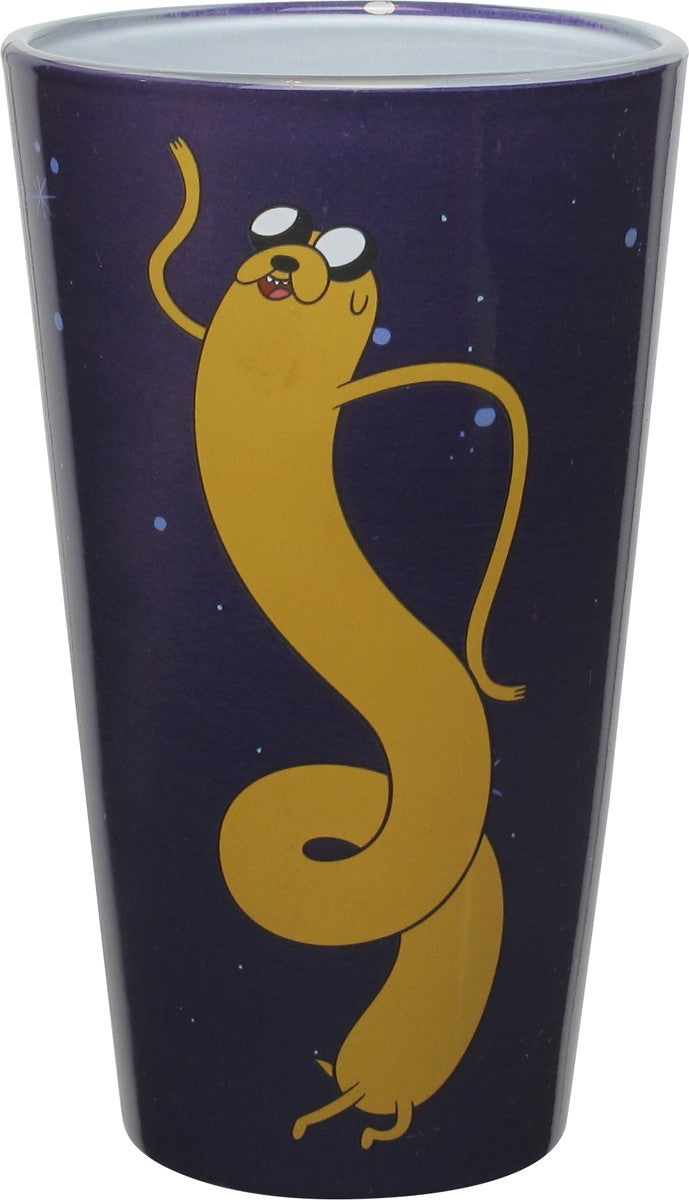 Adventure Time Characters in Space Pint Glass